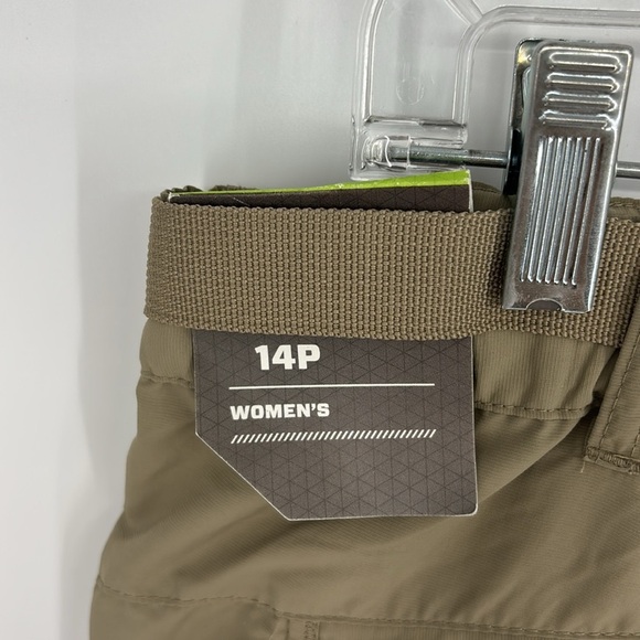 REI Sahara Convertible Pants Women’s Size 14 Petite Khaki UPF 50+ New with tags! - Picture 8 of 14